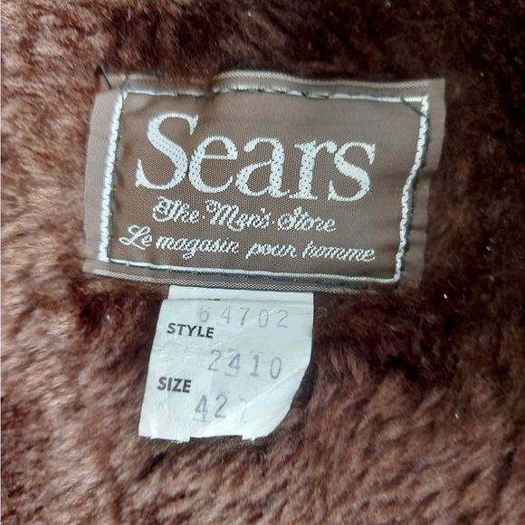 Vintage Sears Faux Leather Jacket - Picture 6 of 6